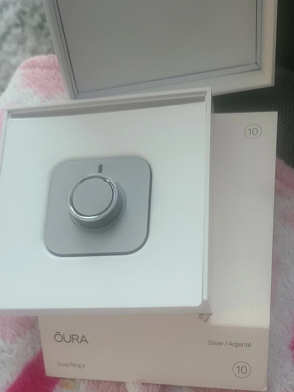 Oura Silver Ring 4 Boxed Smart Ring - Silver